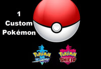 Custom 1 Pokemon Sword and Shield / Shiny Pokemon / Legendary Pokemon
