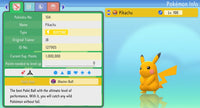 Shiny Pikachu / Pokémon Brilliant Diamond and Shining Pearl / 6IV Pokemon / Shiny Pokemon