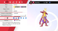 Shiny Gigantamax Amped Toxtricity/ Pokemon Sword and Shield / 6IV Pokemon